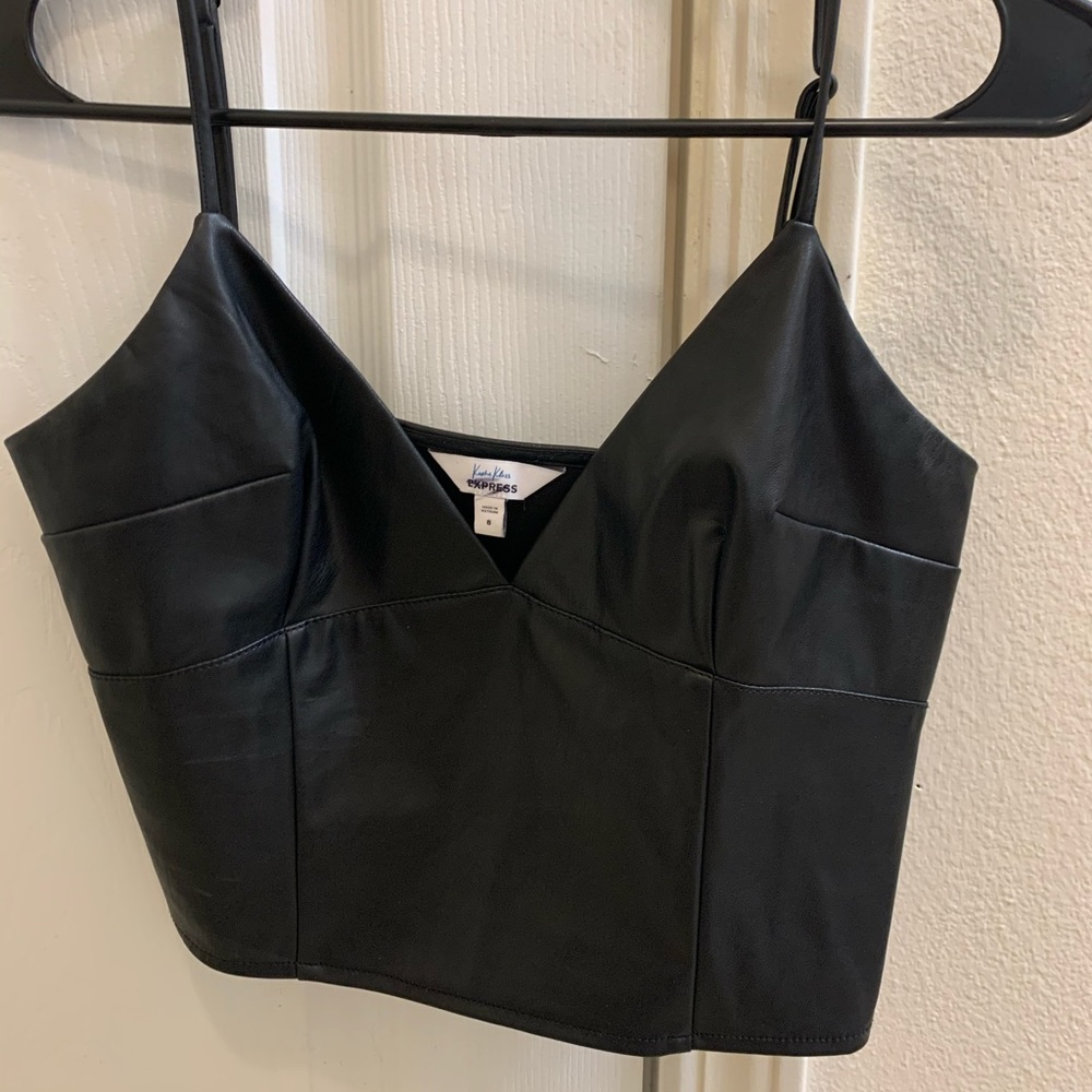 Leather tank